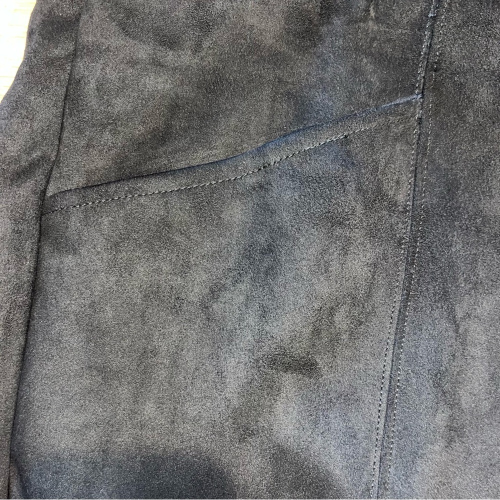 Allison Daley super soft Suede black pull-on pants elastic waistband, size 3XL - Picture 5 of 5
